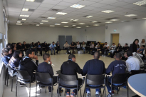 بالصور: طلاب من مدرسة أجيال الثانوية يشاركون في لقاء ثنائي القومية 